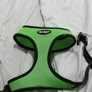 Bark Appeal Green Dog Harness